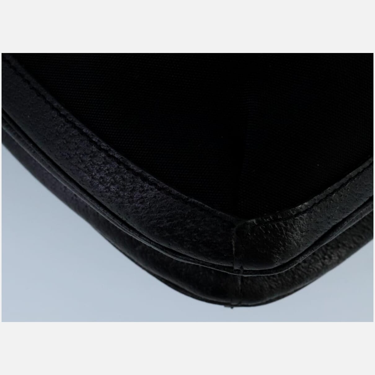 Bally Black Canvas Handbag (Pre-Owned)