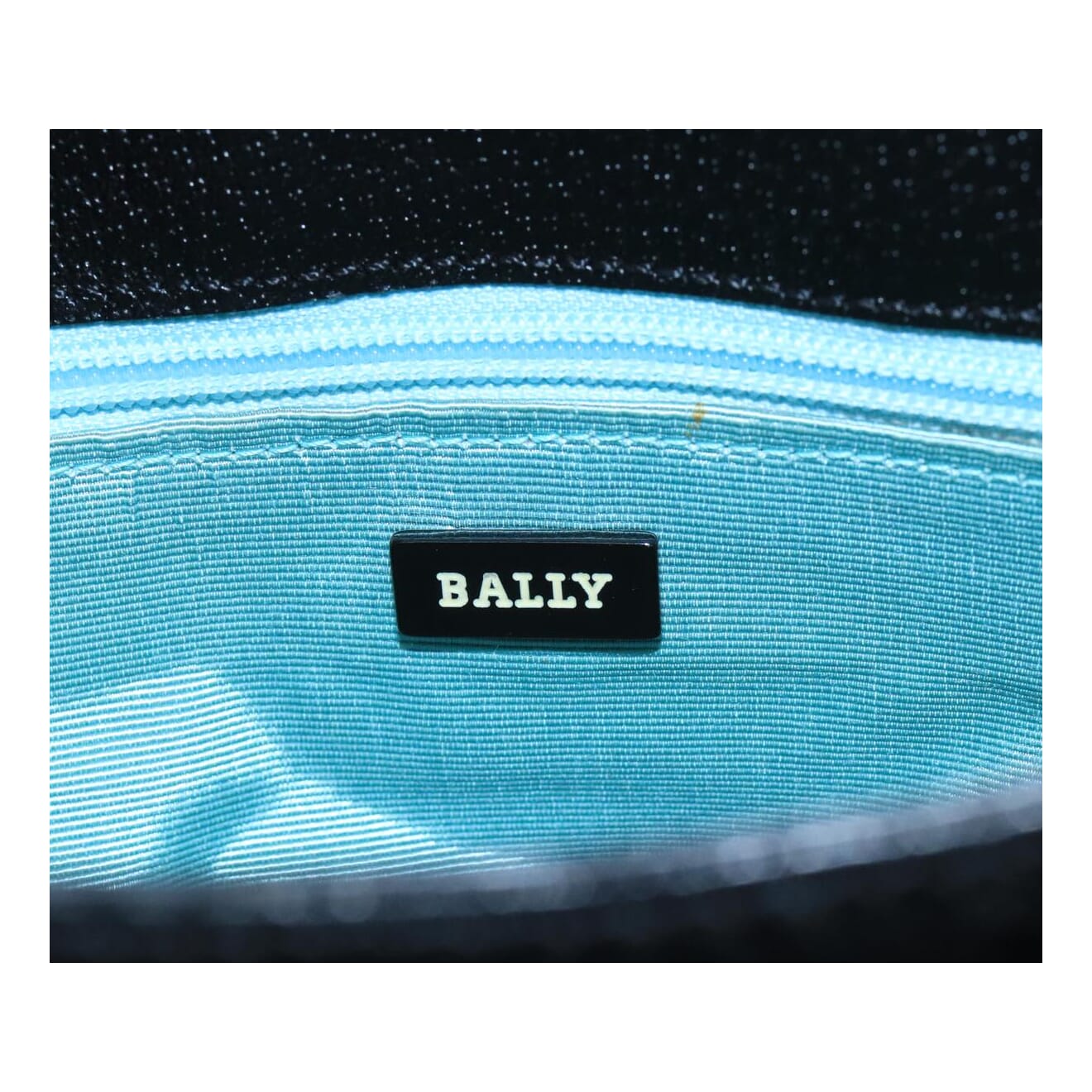 Bally Black Canvas Handbag (Pre-Owned)