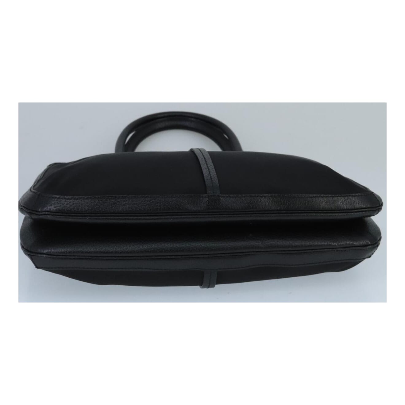 Bally Black Canvas Handbag (Pre-Owned)