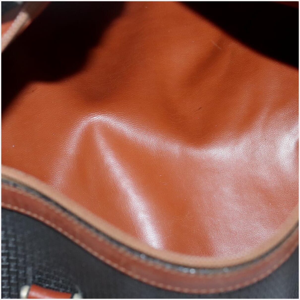 Bally Black Canvas Handbag (Pre-Owned)