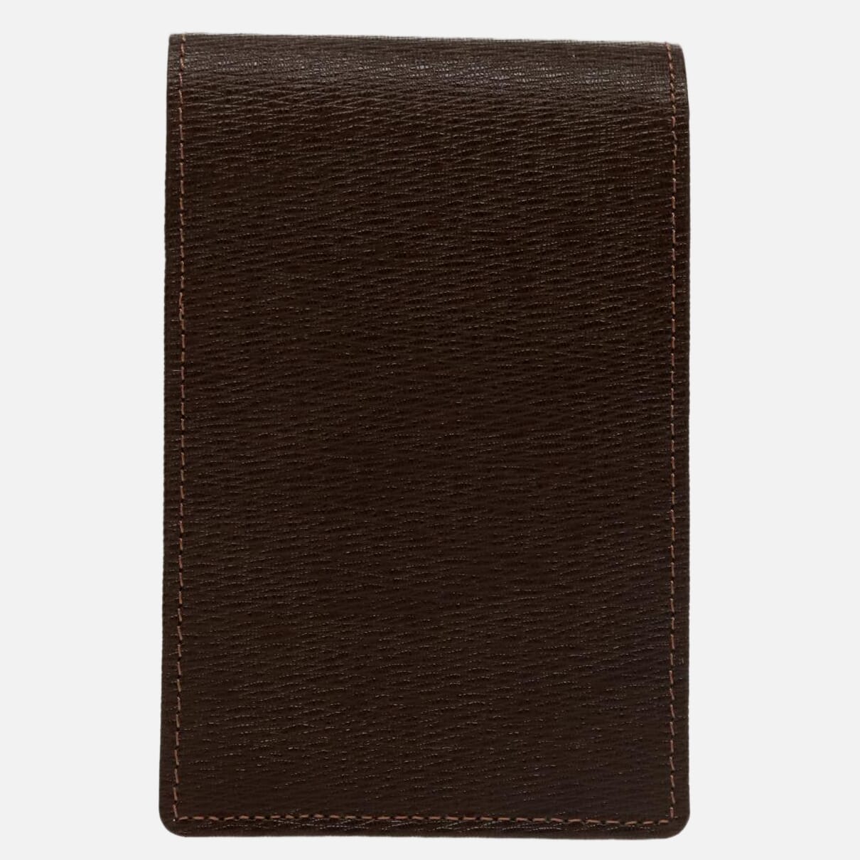 Burberry Brown Leather Clutch Bag (Pre-Owned)