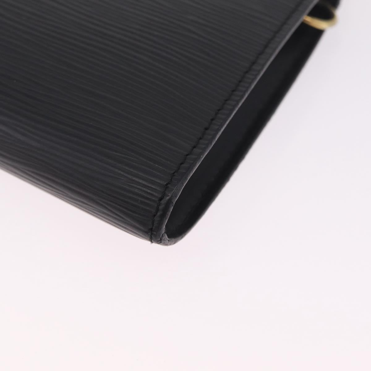 Louis Vuitton Pochette Accessoires Epi Leather Black Leather Clutche & Pouche Bag (Pre-Owned)