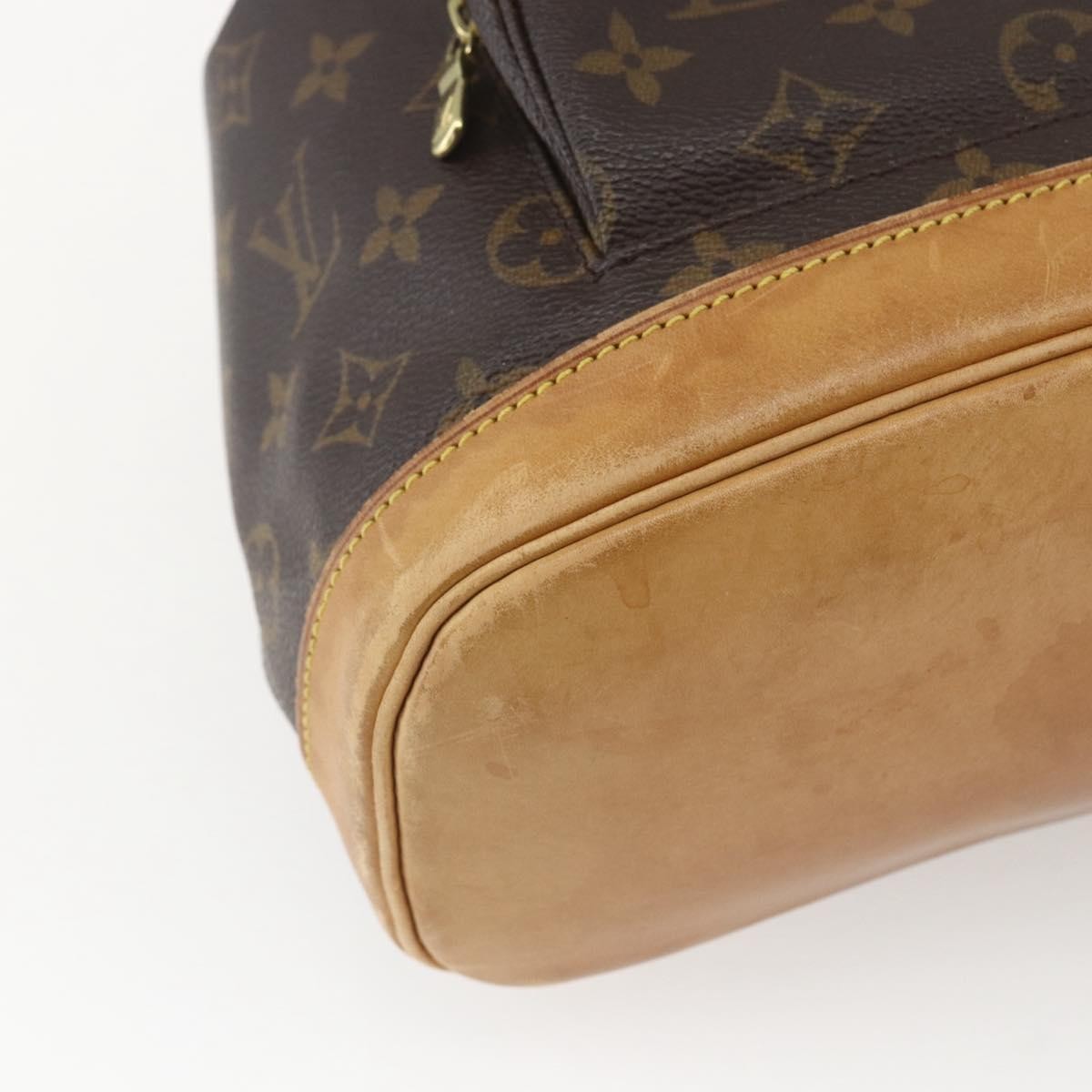 Louis Vuitton Vintage Montsouris Monogram Canvas Brown Canvas Backpack Bag (Pre-Owned)