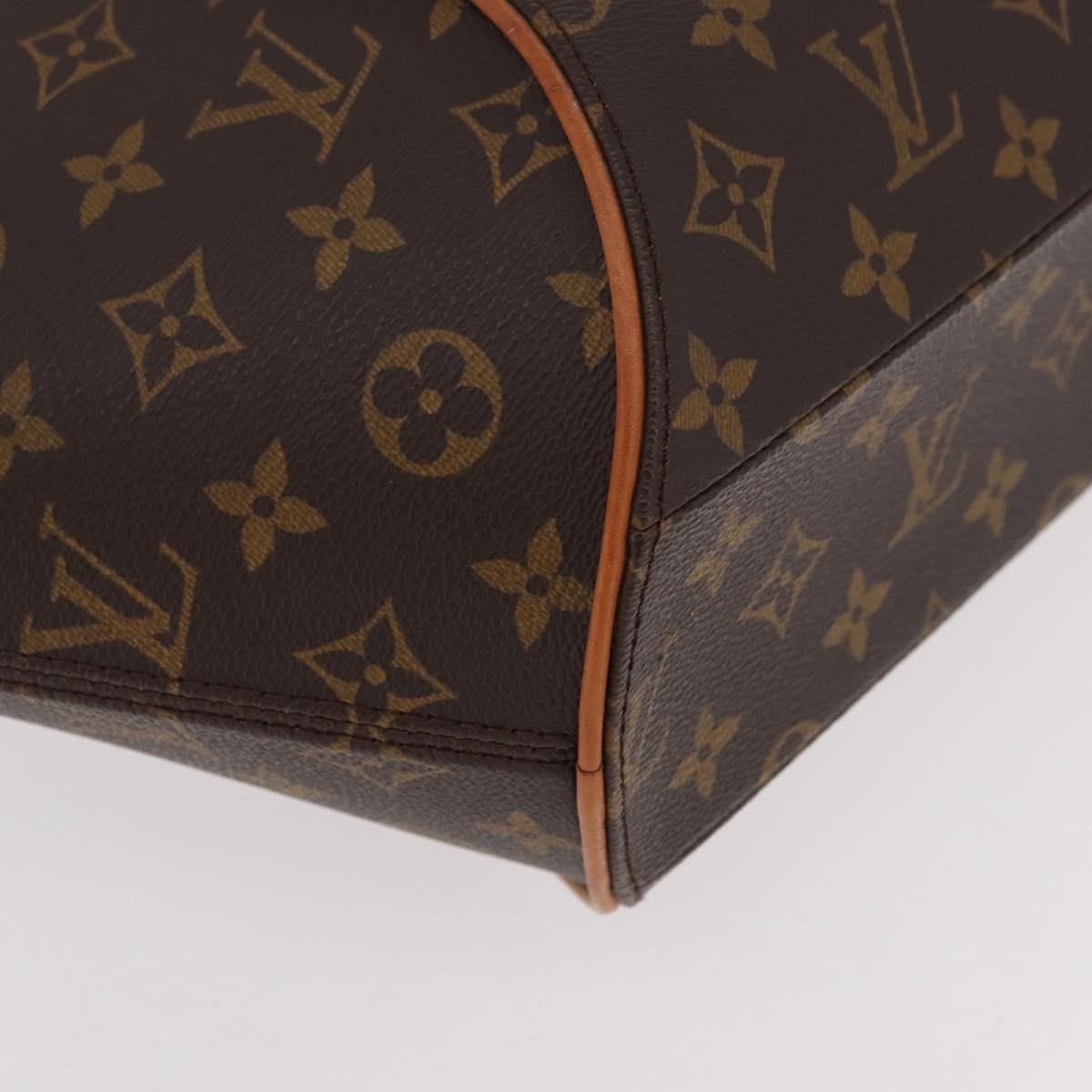 Louis Vuitton Ellipse Monogram Canvas Brown Canvas Handbag (Pre-Owned)