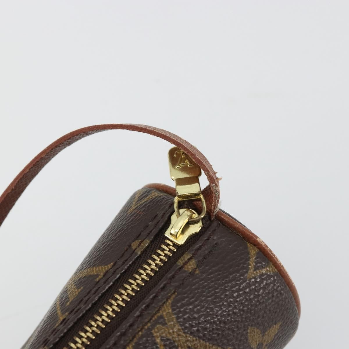 Louis Vuitton Papillon Pochette Monogram Canvas Brown Canvas Clutche & Pouche Bag (Pre-Owned)
