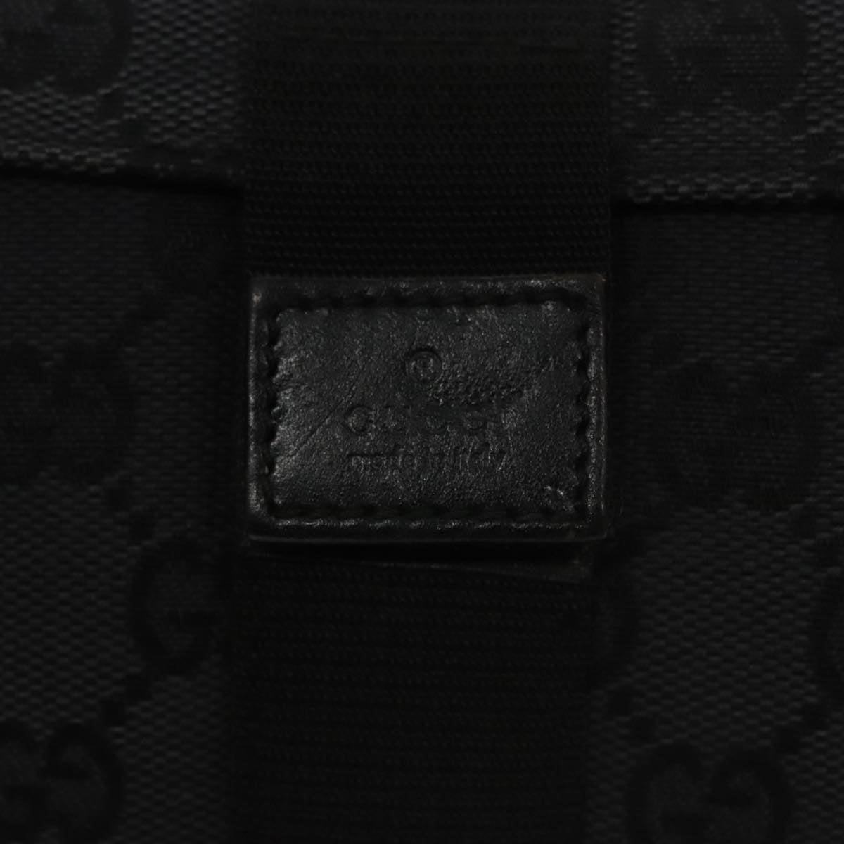 Gucci Gg Canvas Black Canvas Clutch Bag (Pre-Owned)