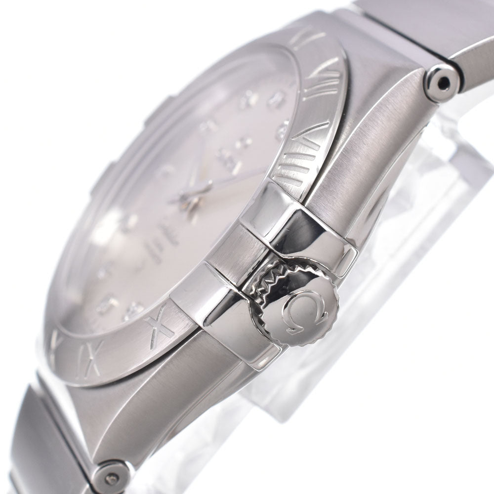 Omega Constellation Co-Axial Chronometer Automatic Stainless Steel With Diamond Markers Watch (Pre-Owned)