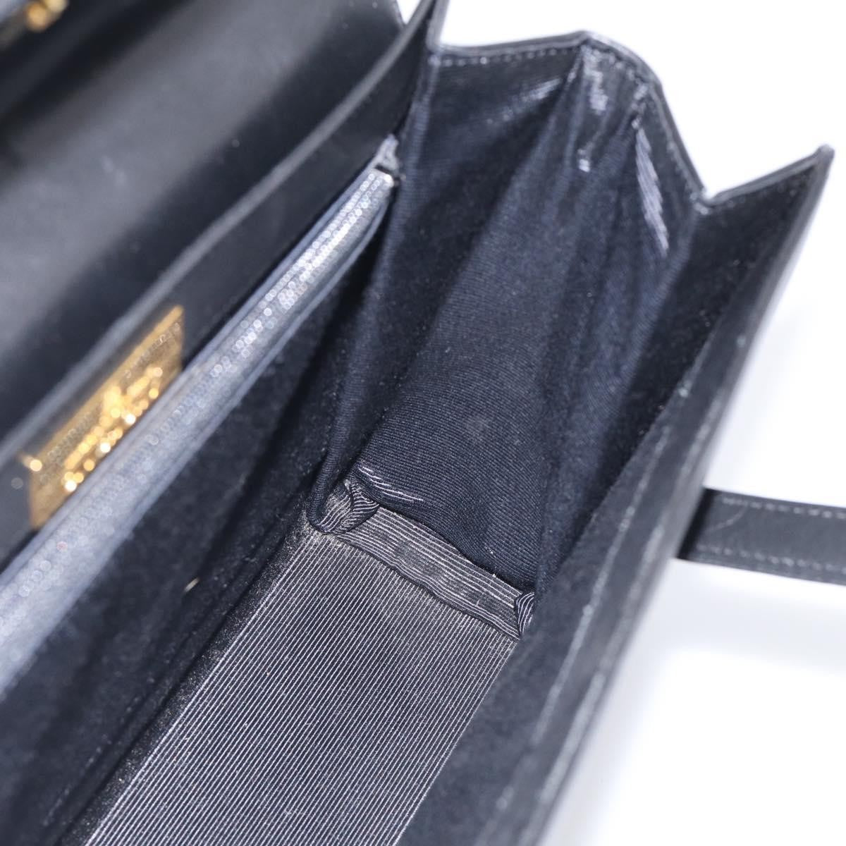 Givenchy Handbag Leather Black Leather Handbag (Pre-Owned)