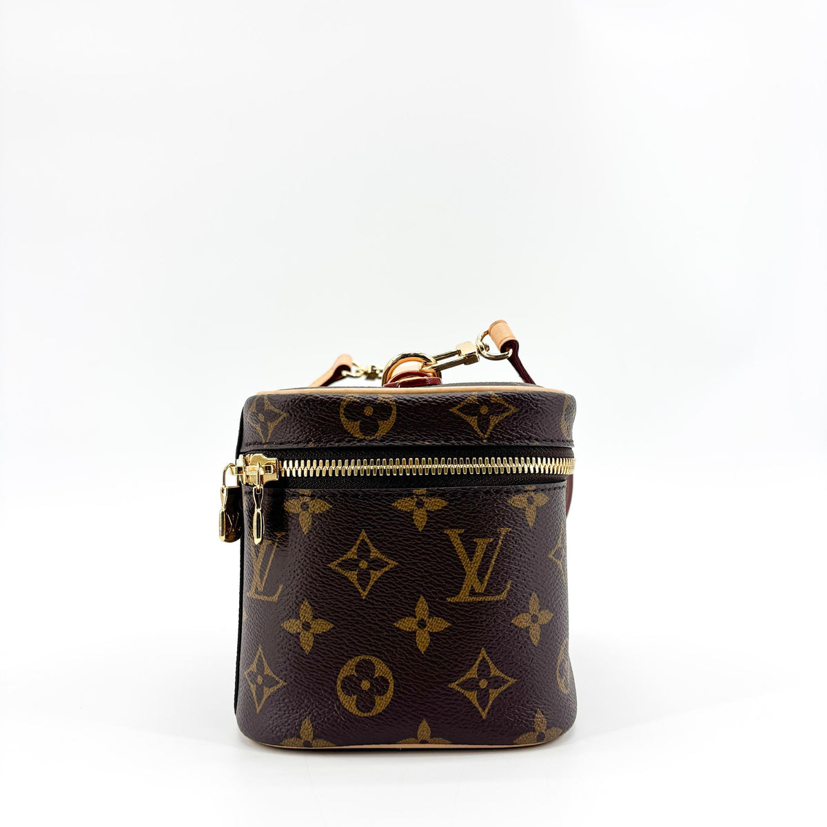 Louis Vuitton Nice Vanity Case Monogram Canvas Brown Canvas Handbag (Pre-Owned)