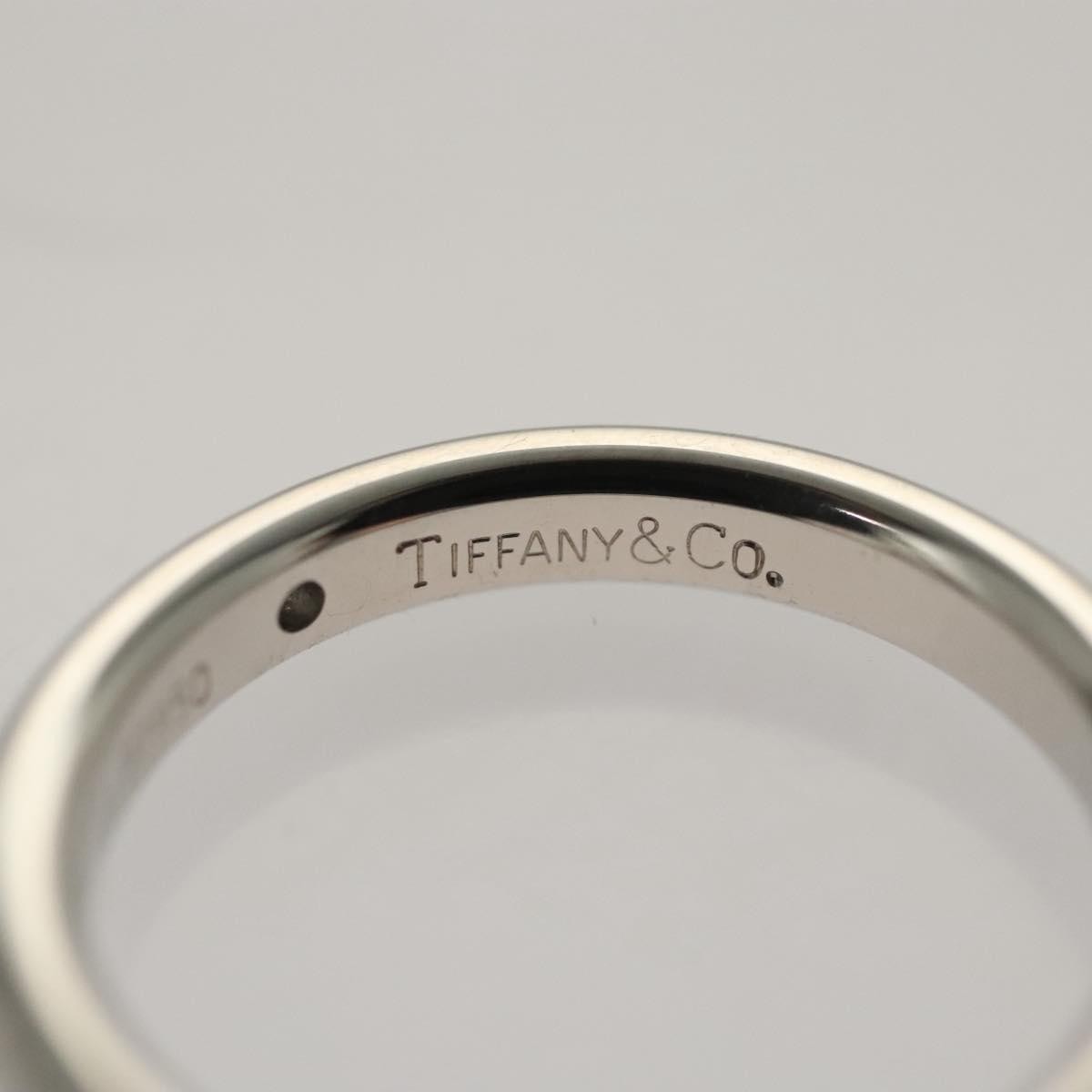 Tiffany & Co. Elsa Peretti Band Platinum Silver Platinum Ring Jewelry (Pre-Owned)
