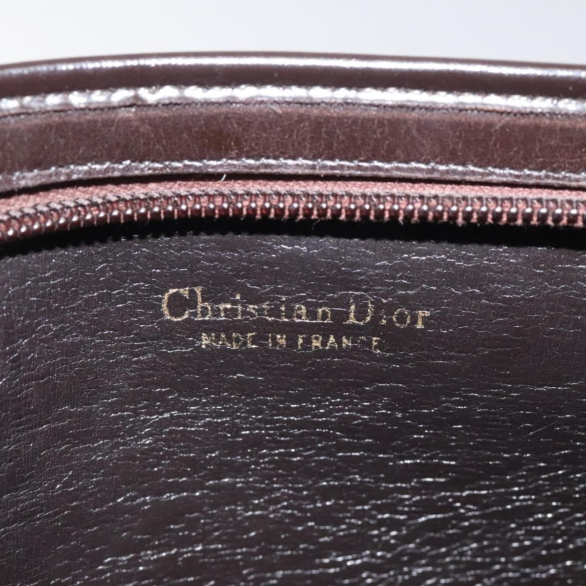 Christian Dior Vintage Trotter Canvas Brown Canvas Shoulder Bag Bag (Pre-Owned)