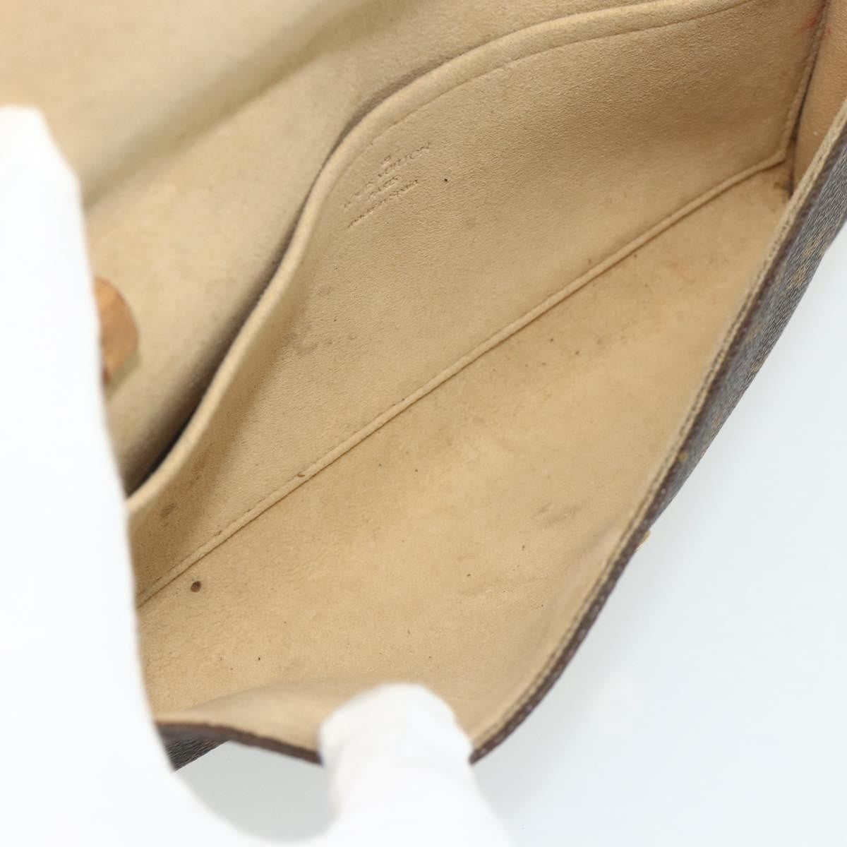 Louis Vuitton Twin Monogram Canvas Brown Canvas Clutche & Pouche Bag (Pre-Owned)