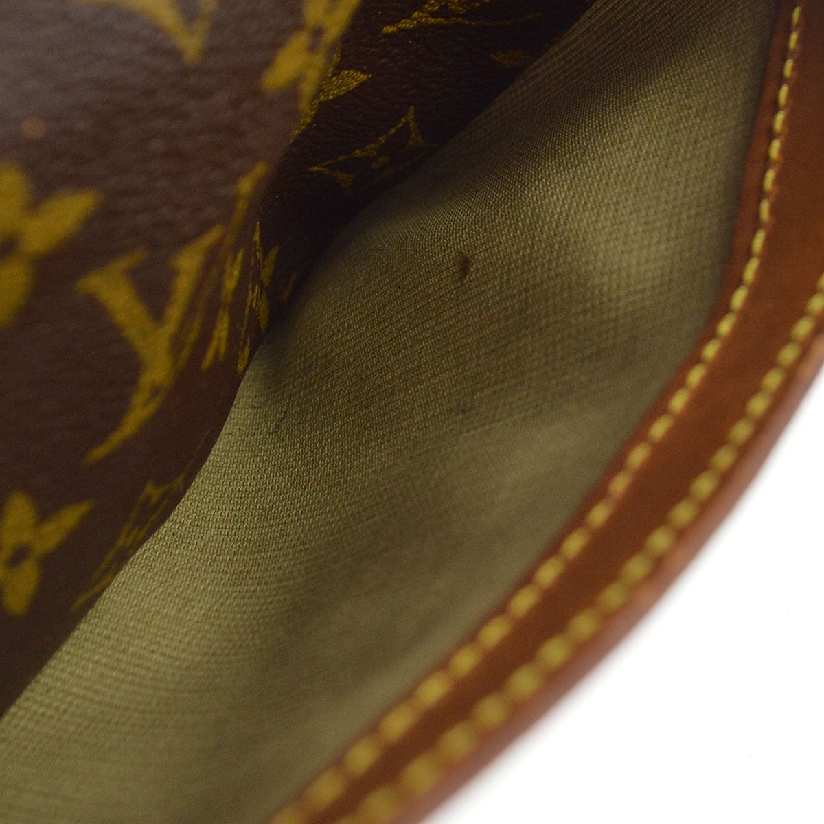 Louis Vuitton Reporter Monogram Brown Canvas Shoulder Bag Bag (Pre-Owned)