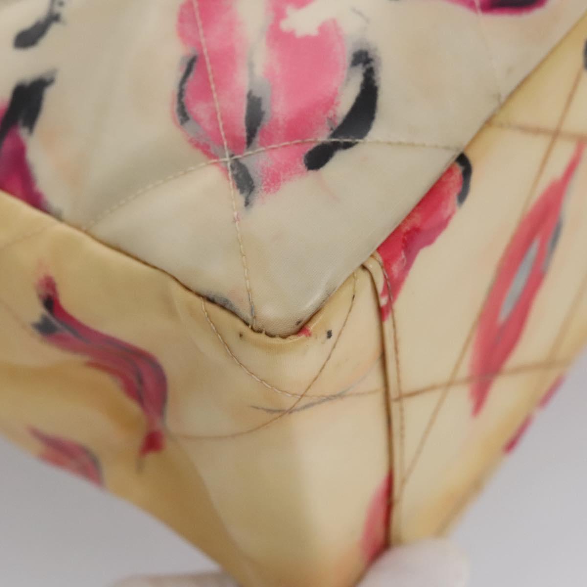 Chanel Red Vinyl Tote Bag (Pre-Owned)