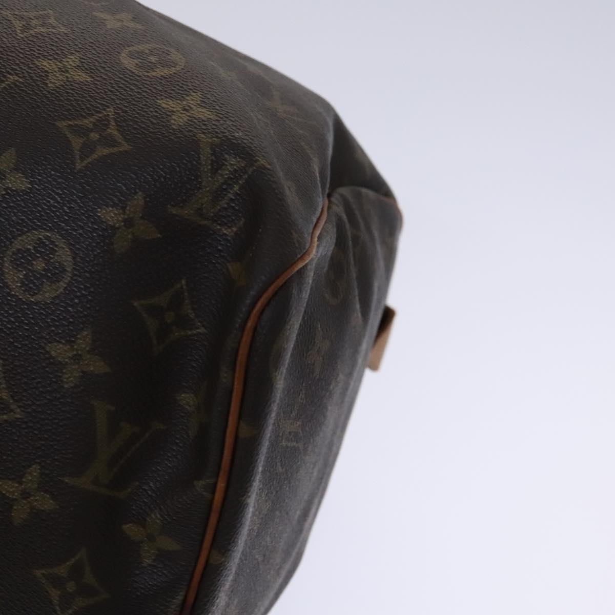 Louis Vuitton Keepall 45 Brown Canvas Travel Bag (Pre-Owned)