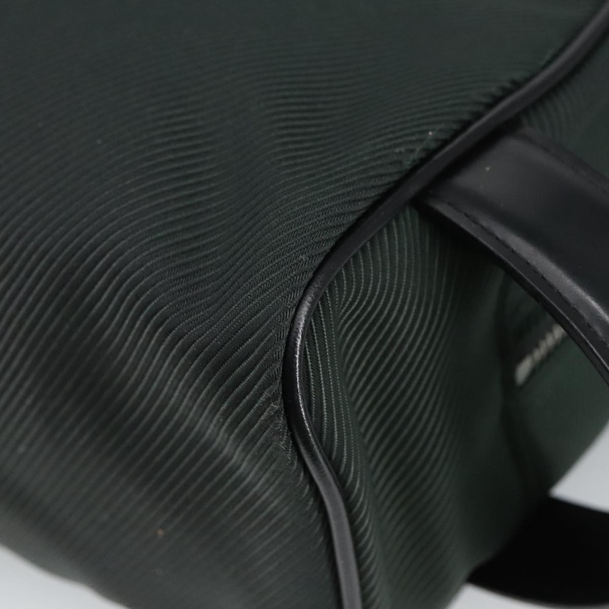 Louis Vuitton Parana Green Canvas Clutch Bag (Pre-Owned)