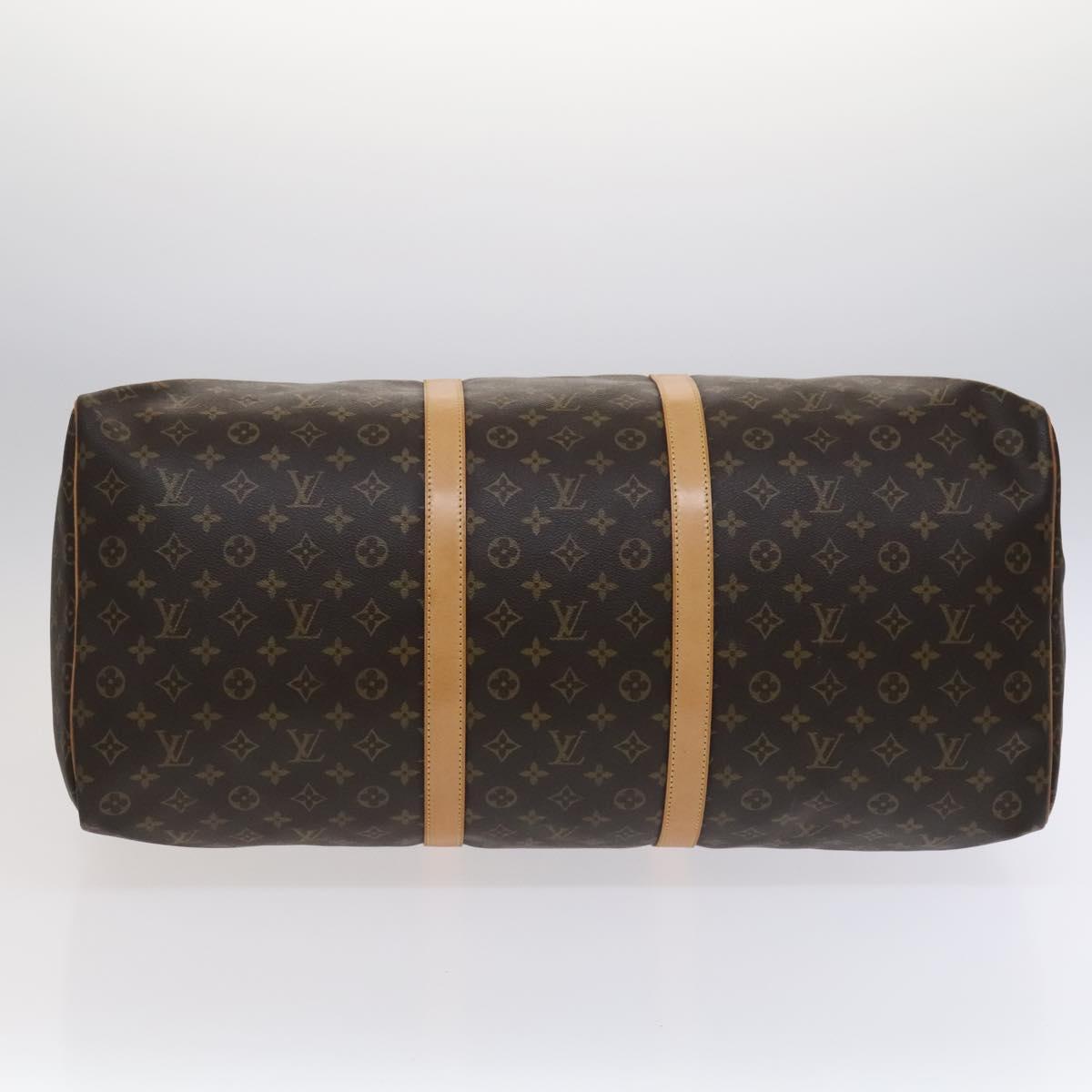 Louis Vuitton Keepall 60 Brown Canvas Travel Bag (Pre-Owned)