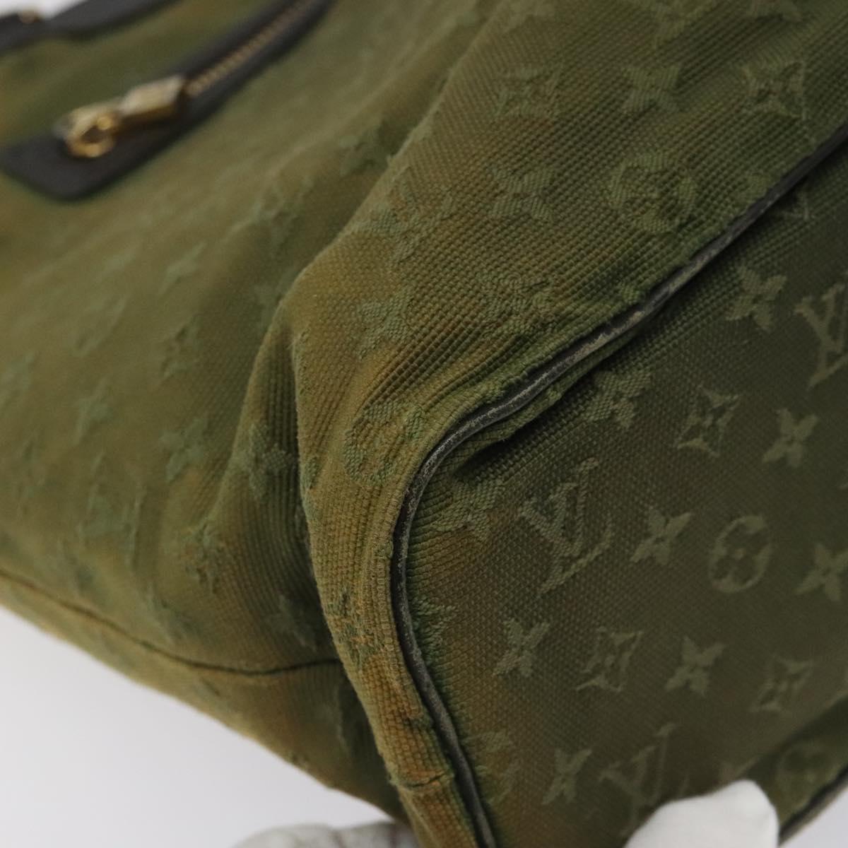 Louis Vuitton Lucille Khaki Canvas Shoulder Bag (Pre-Owned)