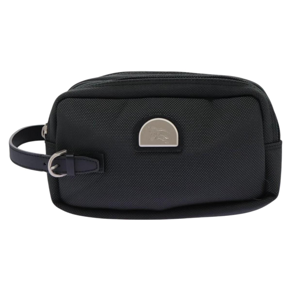 Burberry - Grey Canvas Clutch Bag (Pre-Owned)