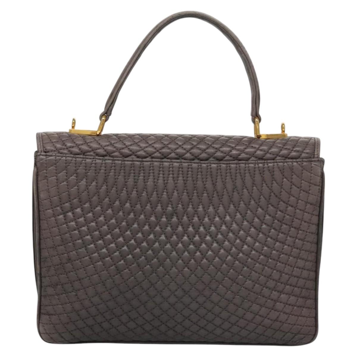 Bally Brown Leather Handbag (Pre-Owned)
