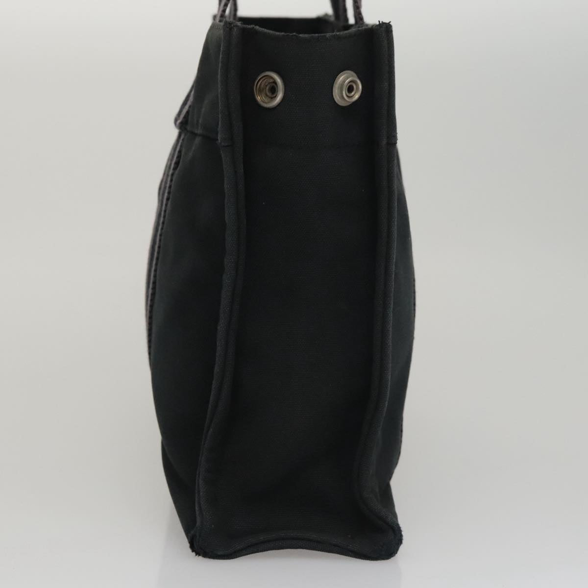 Hermès Fourre Tout Black Canvas Handbag (Pre-Owned)