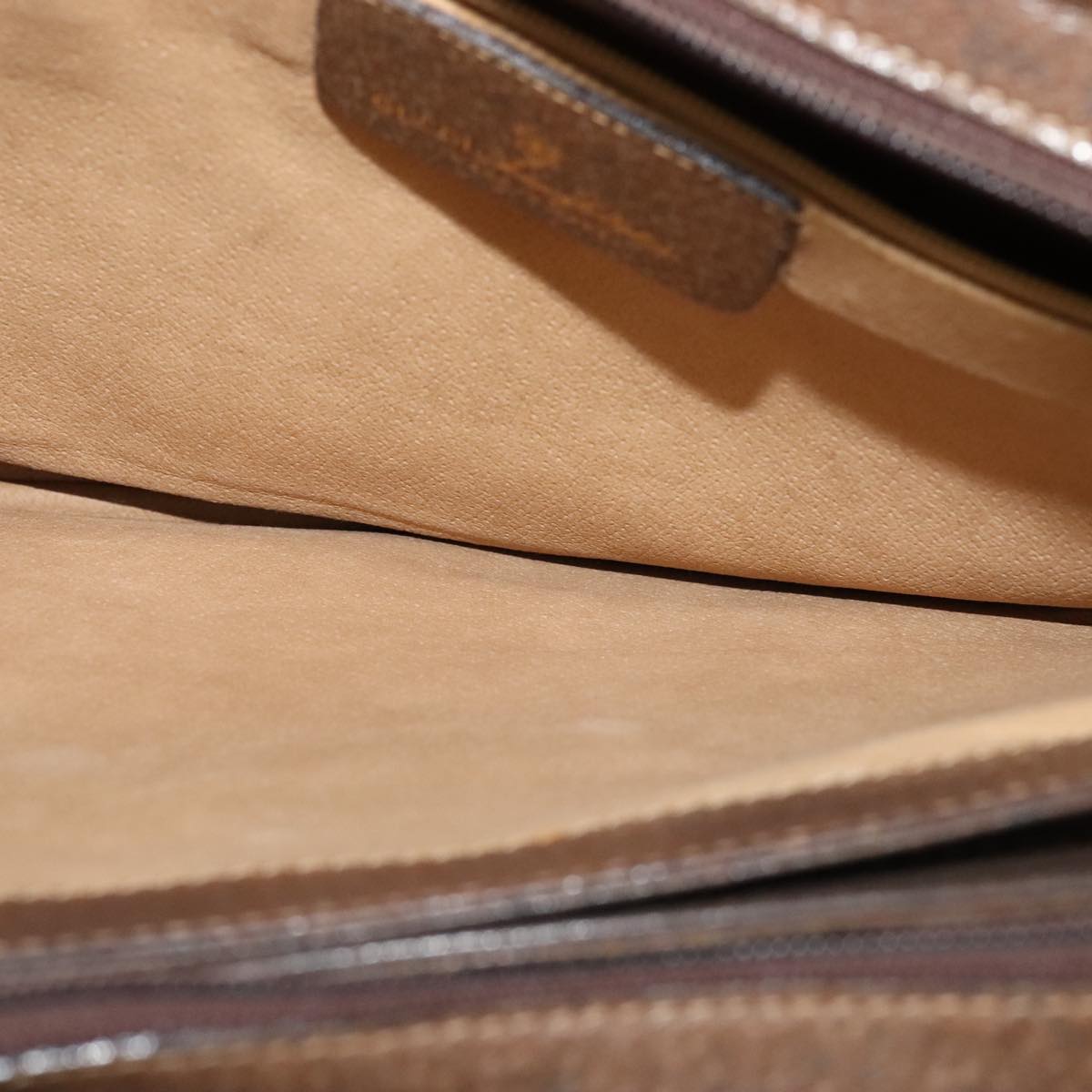 Gucci Ophidia Brown Canvas Shoulder Bag (Pre-Owned)