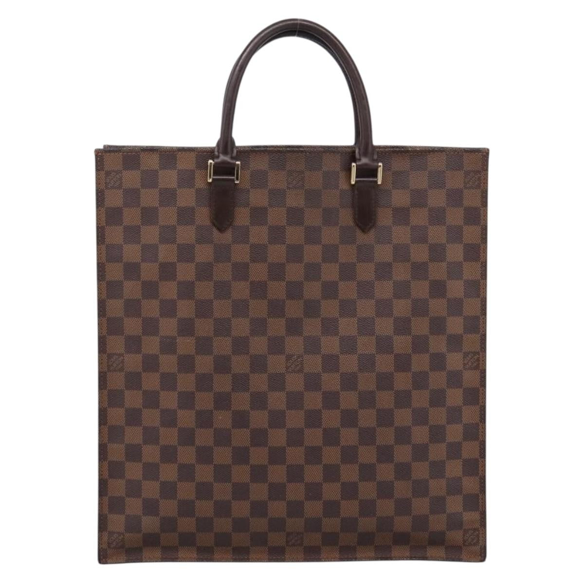 Louis Vuitton Venice Sac Plat Damier Brown Canvas Tote Bag Bag (Pre-Owned)