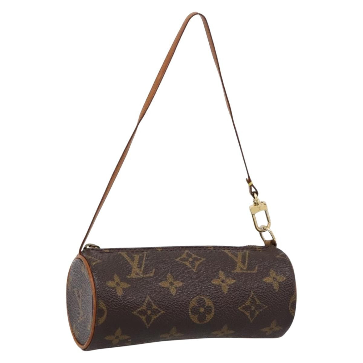 Louis Vuitton Papillon Pochette Monogram Canvas Brown Canvas Clutche & Pouche Bag (Pre-Owned)