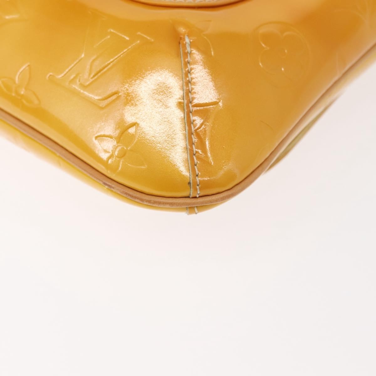 Louis Vuitton Thompson Street Monogram Vernis Yellow Patent_Leather Shoulder Bag Bag (Pre-Owned)