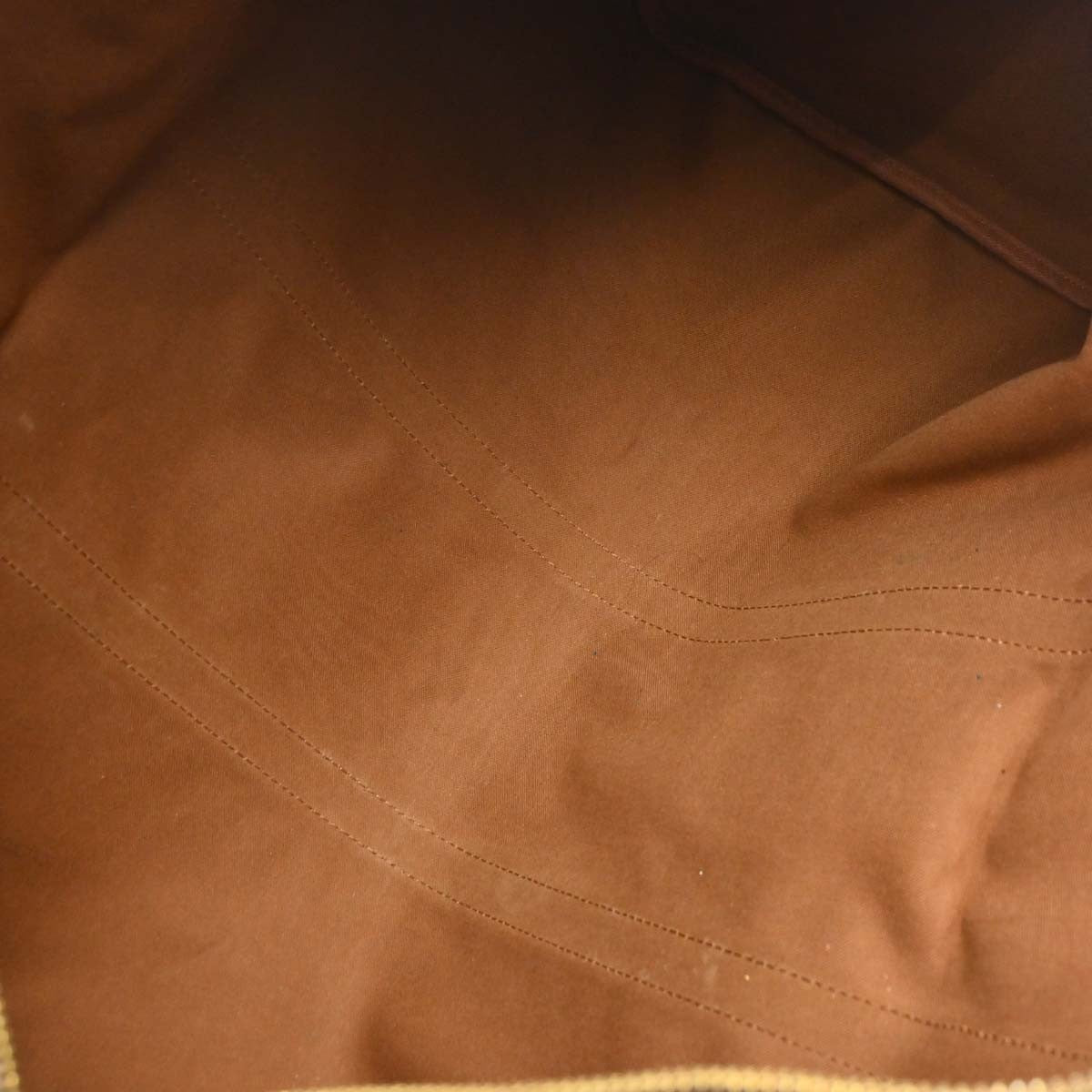 Louis Vuitton Keepall Monogram Canvas Brown Canvas Travel Bag Bag (Pre-Owned)