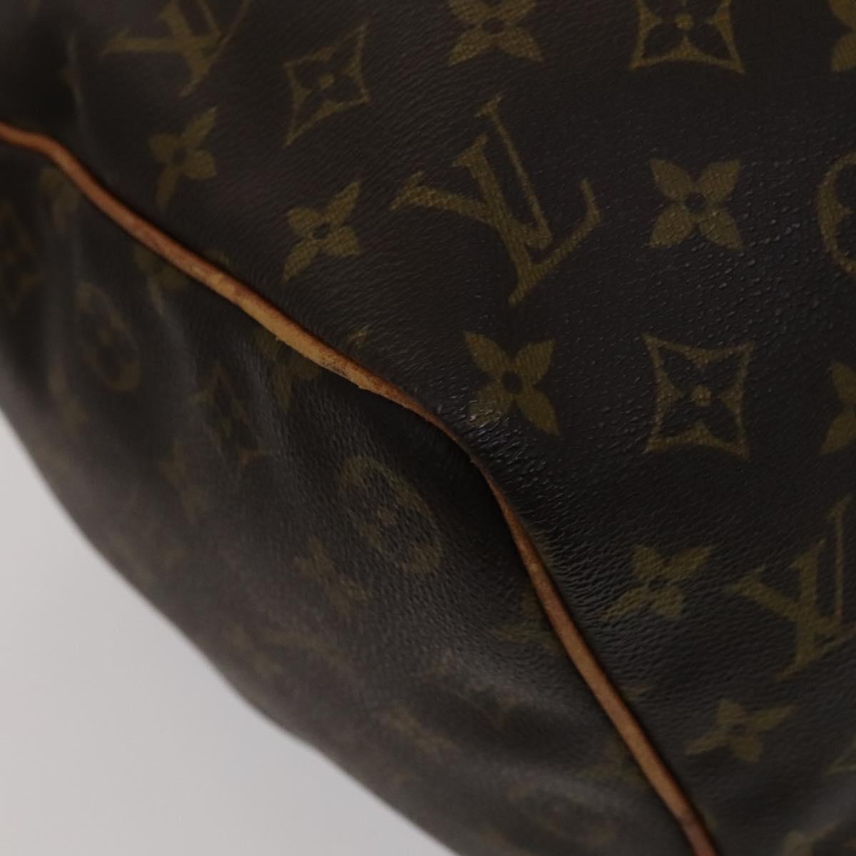 Louis Vuitton Keepall 45 Brown Canvas Travel Bag (Pre-Owned)