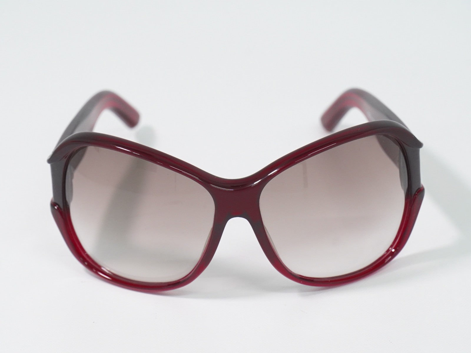 Gucci Eyewear Interlocking G Sunglasses Red Plastic Sunglasse Accessory (Pre-Owned)