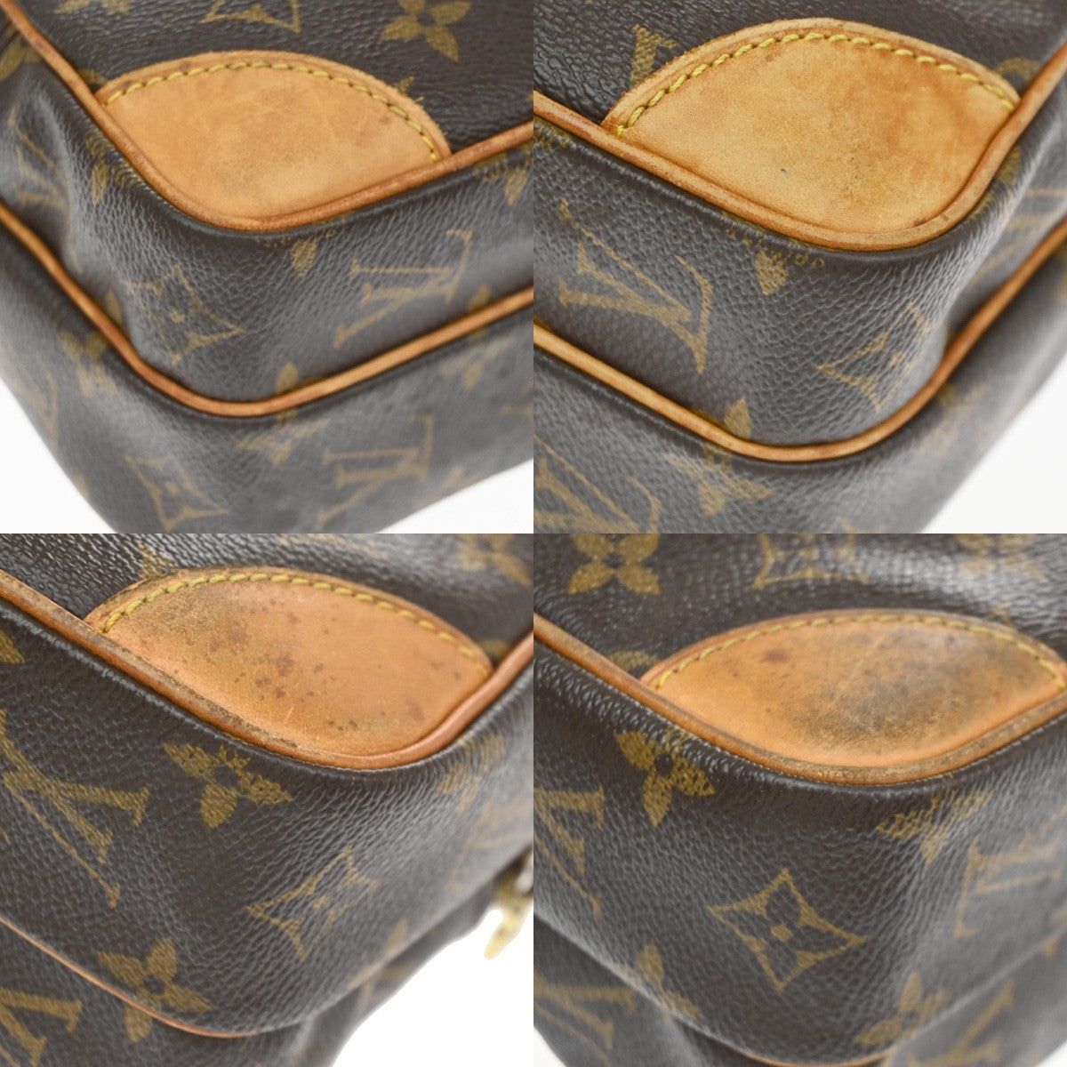 Louis Vuitton Amazone Monogram Canvas Brown Canvas Handbag (Pre-Owned)