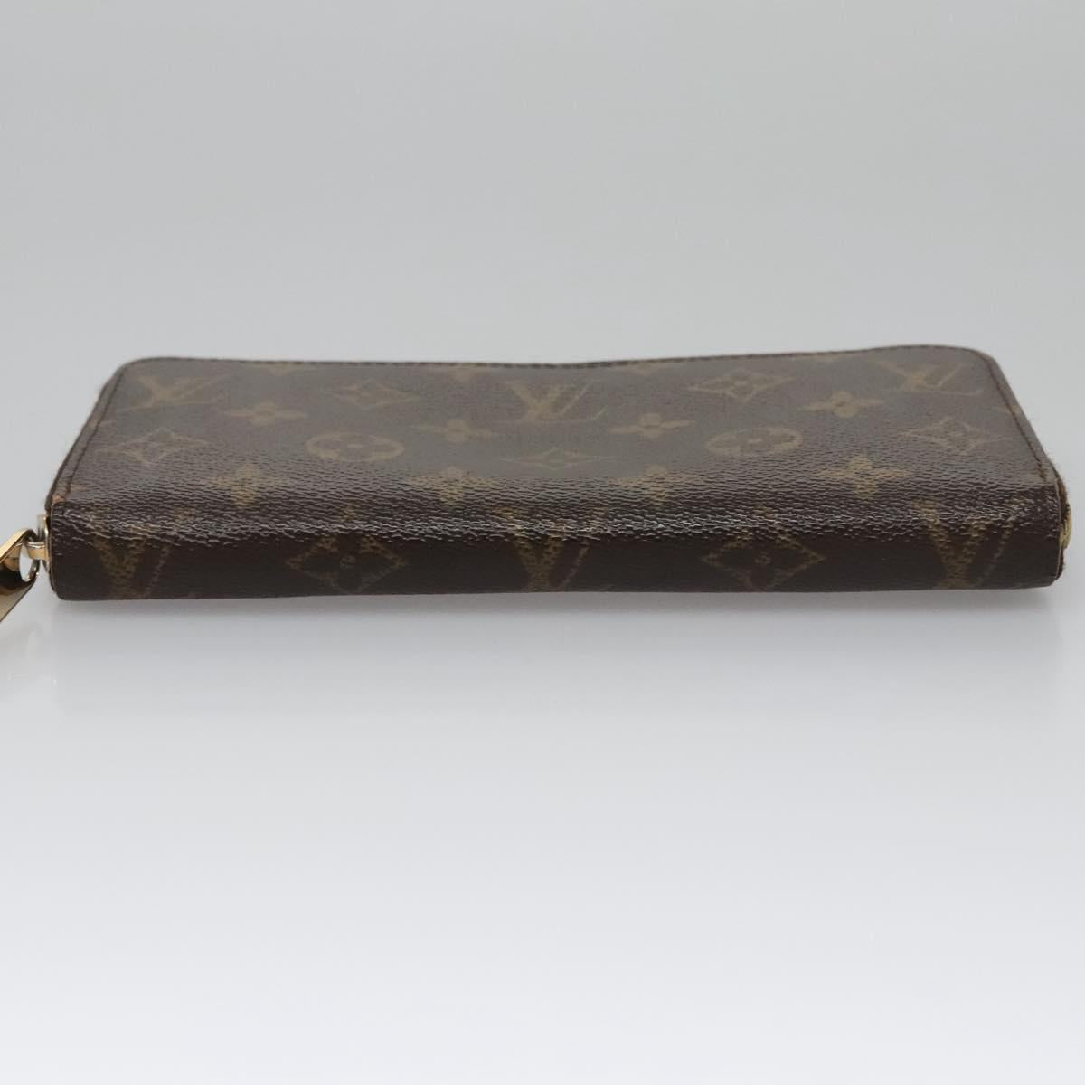 Louis Vuitton Zippy Wallet Brown Canvas Wallet (Pre-Owned)