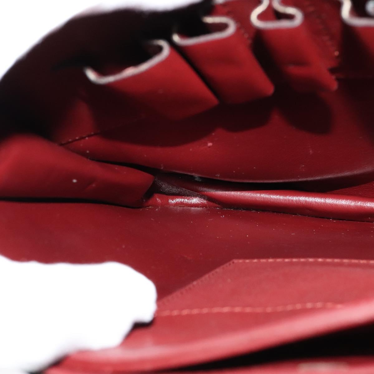 Cartier Must De Cartier Burgundy Suede Shoulder Bag (Pre-Owned)