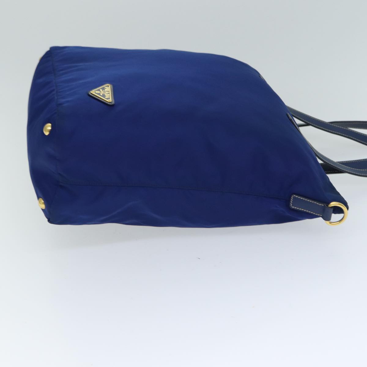 Prada Tessuto Blue Synthetic Tote Bag (Pre-Owned)