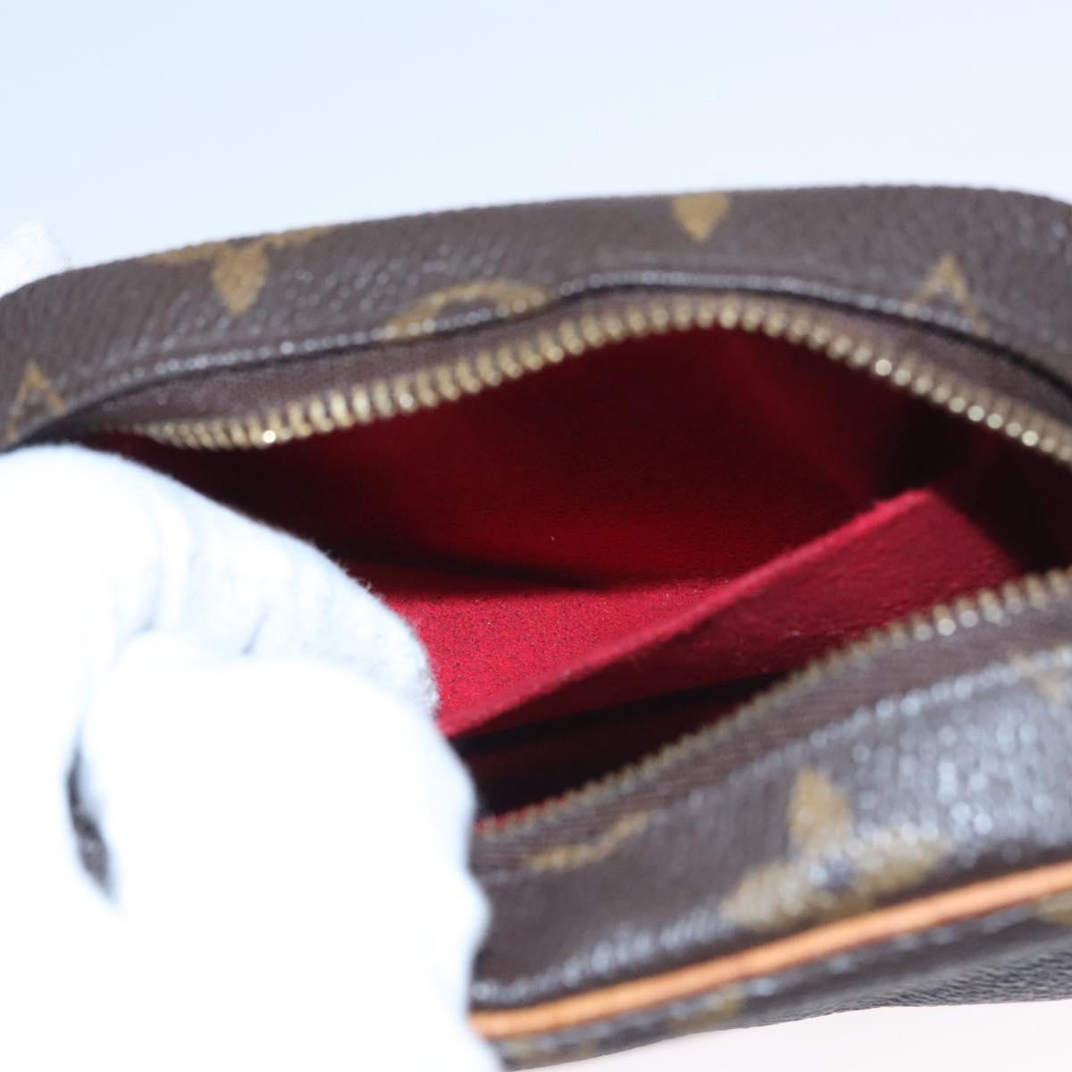 Louis Vuitton Wapiti Brown Canvas Clutch Bag (Pre-Owned)