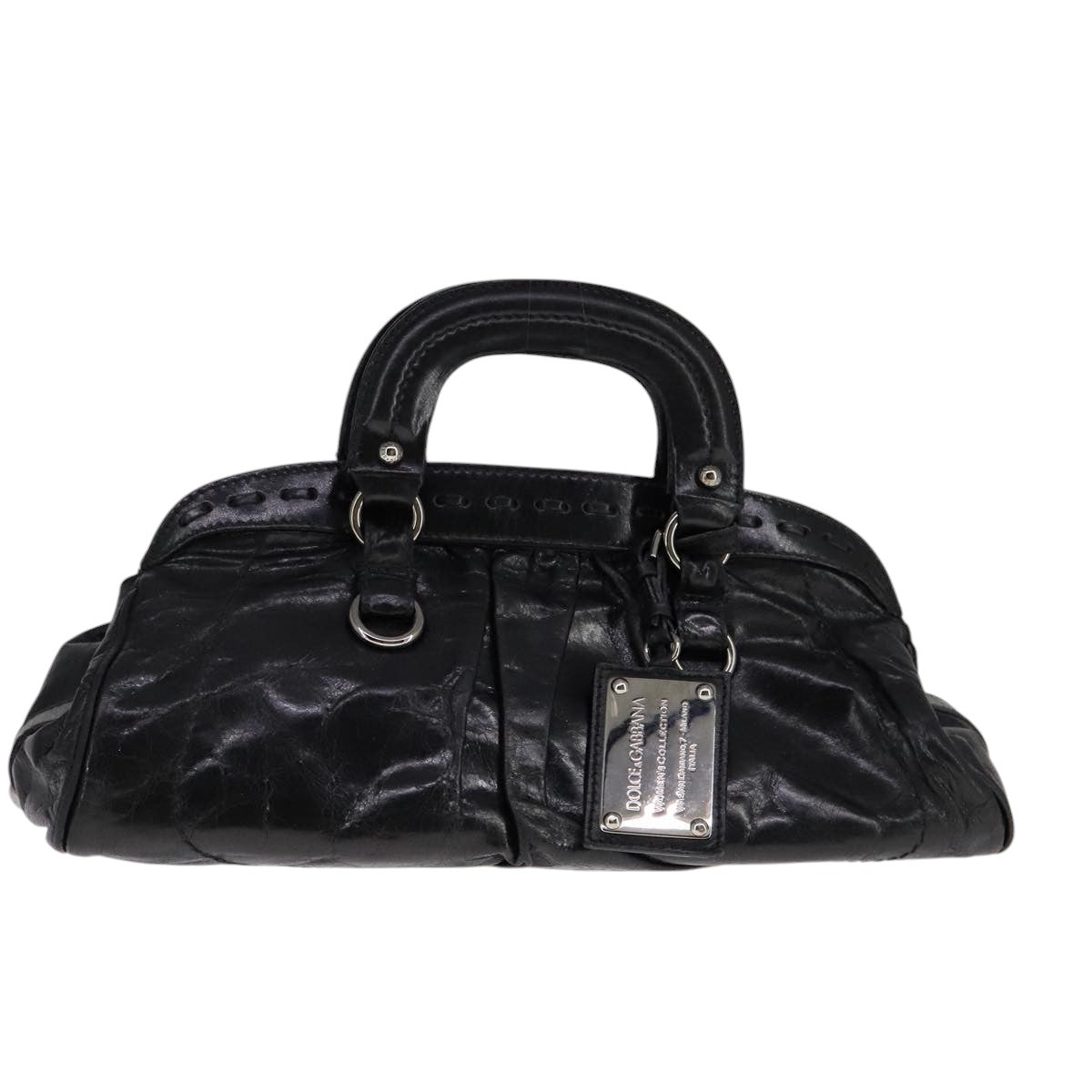 Dolce & Gabbana Black Leather Handbag (Pre-Owned)