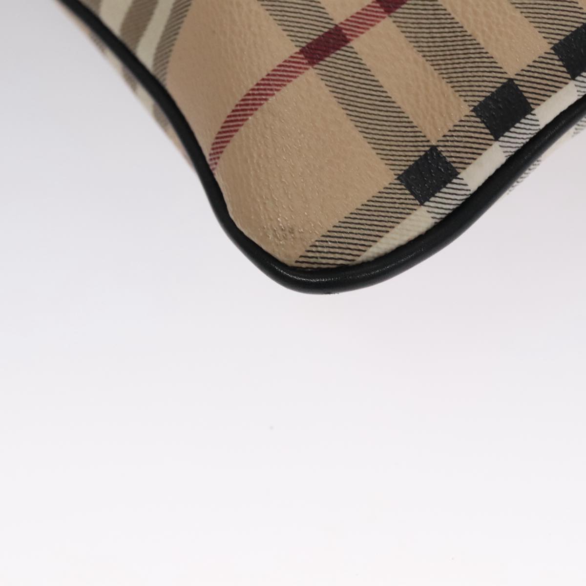 Burberry Nova Check Beige Ceramic Shoulder Bag (Pre-Owned)