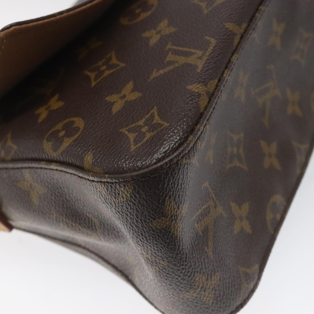 Louis Vuitton Mini Looping Brown Canvas Shoulder Bag (Pre-Owned)