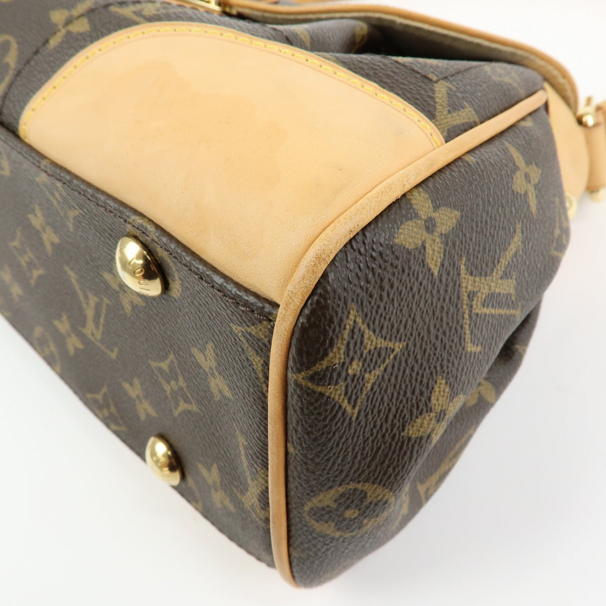 Louis Vuitton Beverly Monogram Canvas Brown Canvas Handbag (Pre-Owned)
