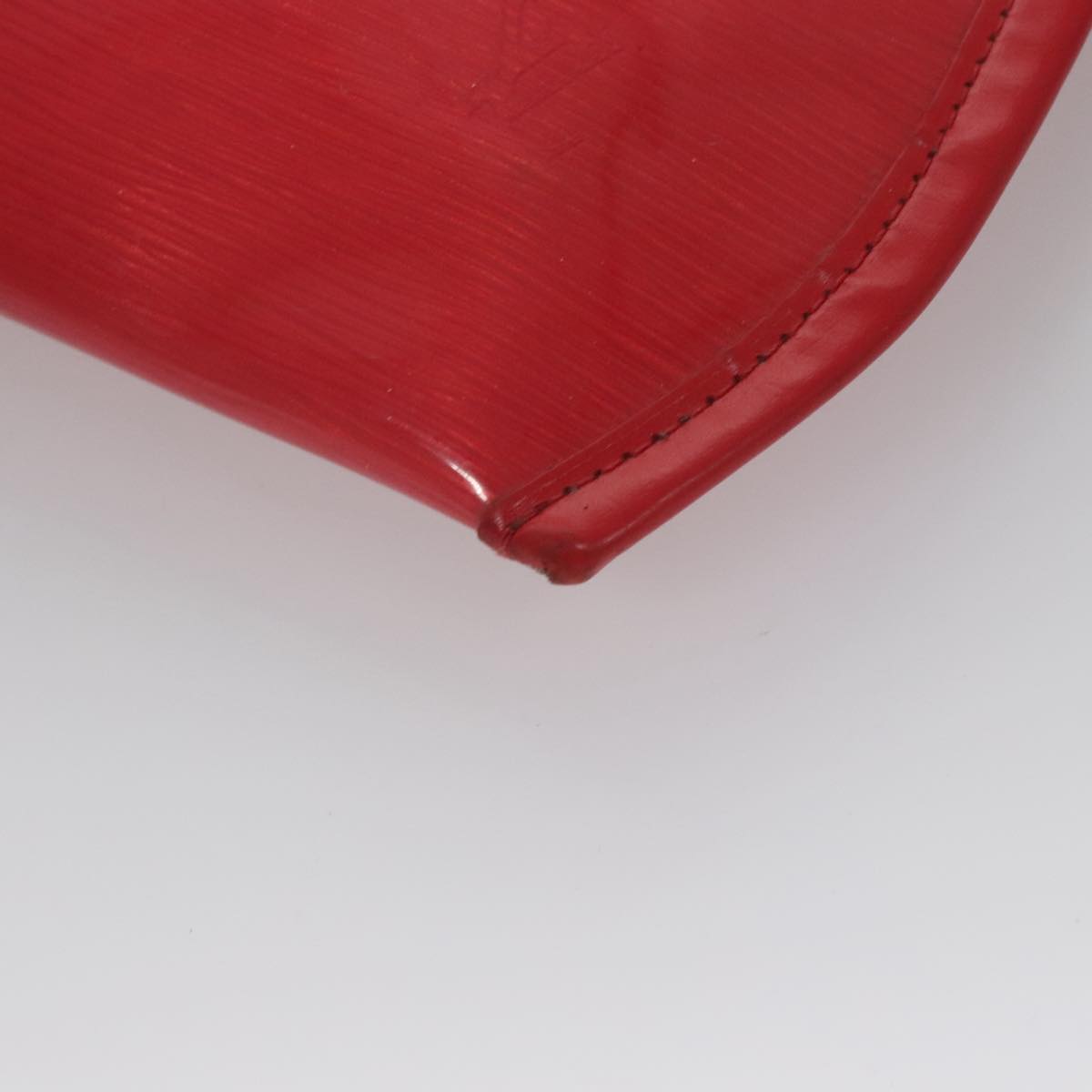 Louis Vuitton Plage Baia Red Vinyl Handbag (Pre-Owned)