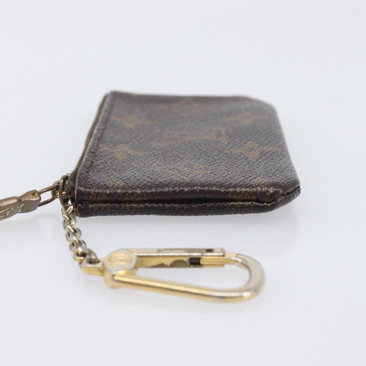 Louis Vuitton Pochette Clés Monogram Canvas Brown Canvas Wallets Accessory (Pre-Owned)