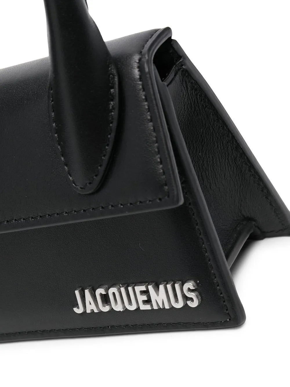 Jacquemus Le Chiquito Mini Leather Black Leather Handbag (Pre-Owned)