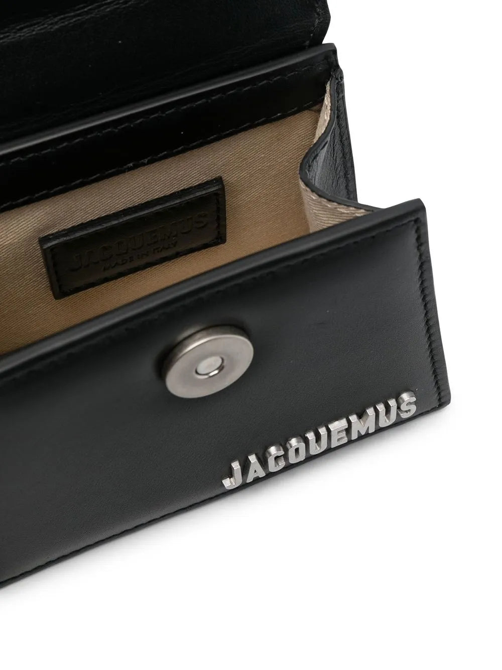 Jacquemus Le Chiquito Mini Leather Black Leather Handbag (Pre-Owned)