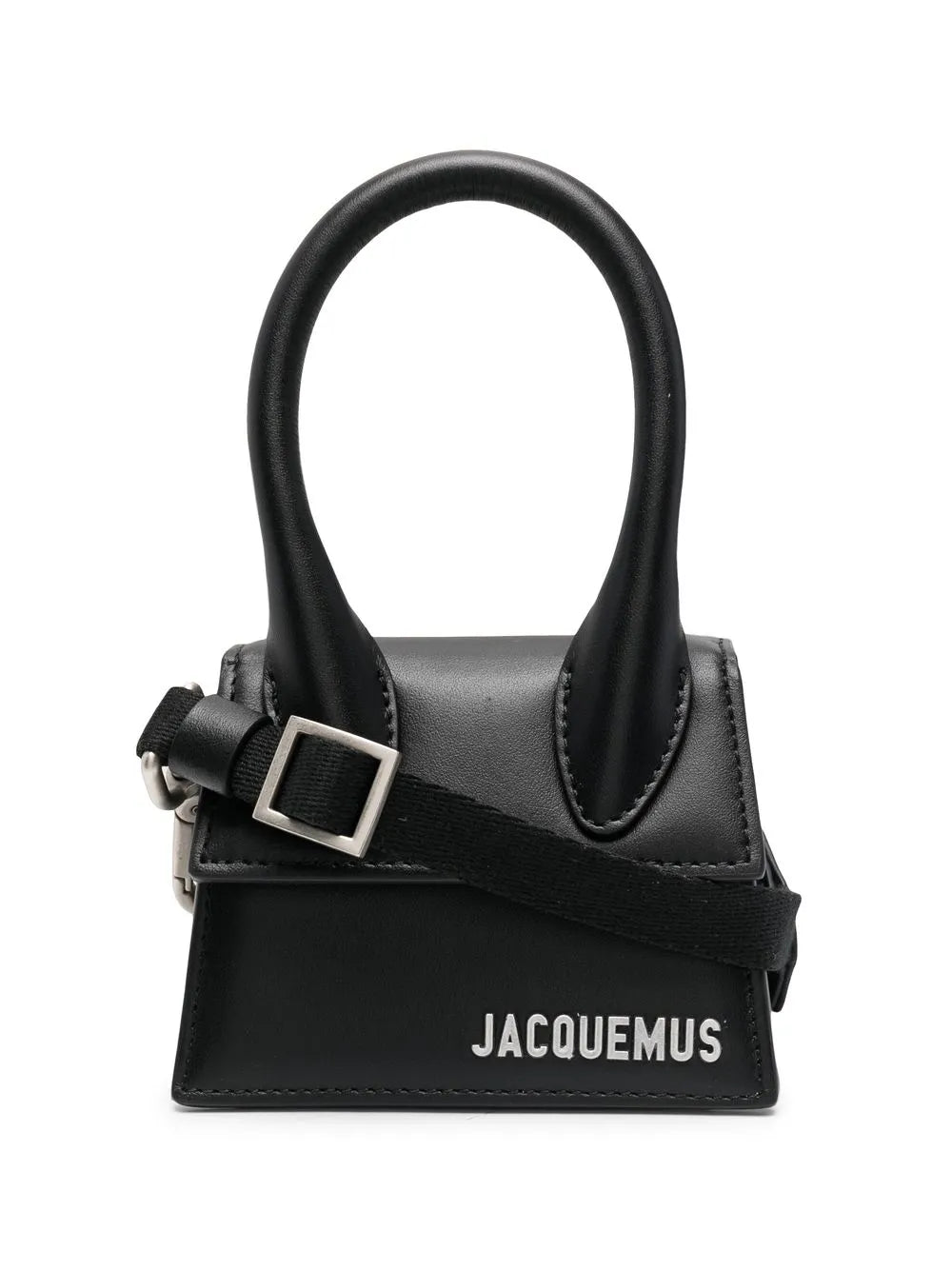 Jacquemus Le Chiquito Mini Leather Black Leather Handbag (Pre-Owned)