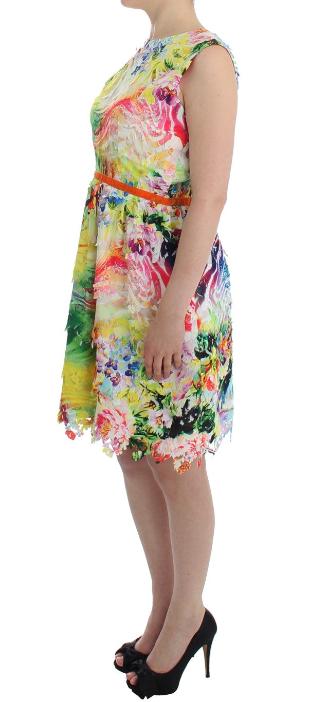 Lanre Da Silva Ajayi Multicolor Organza Sheath Women's Dress