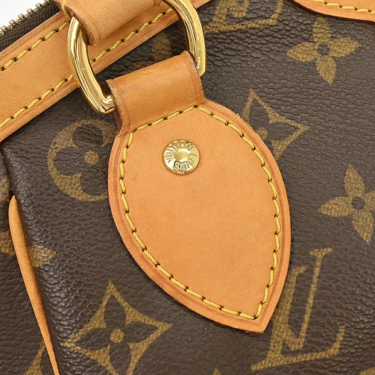 Louis Vuitton Tivoli Monogram Canvas Brown Canvas Handbag (Pre-Owned)