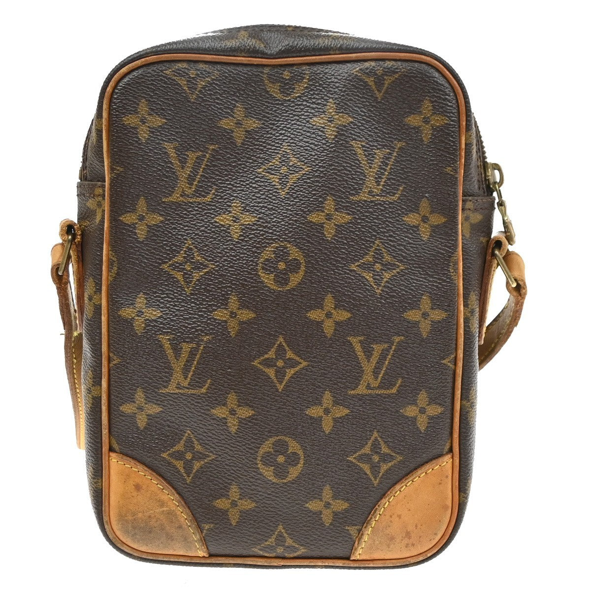 Louis Vuitton Amazone Monogram Canvas Brown Canvas Handbag (Pre-Owned)