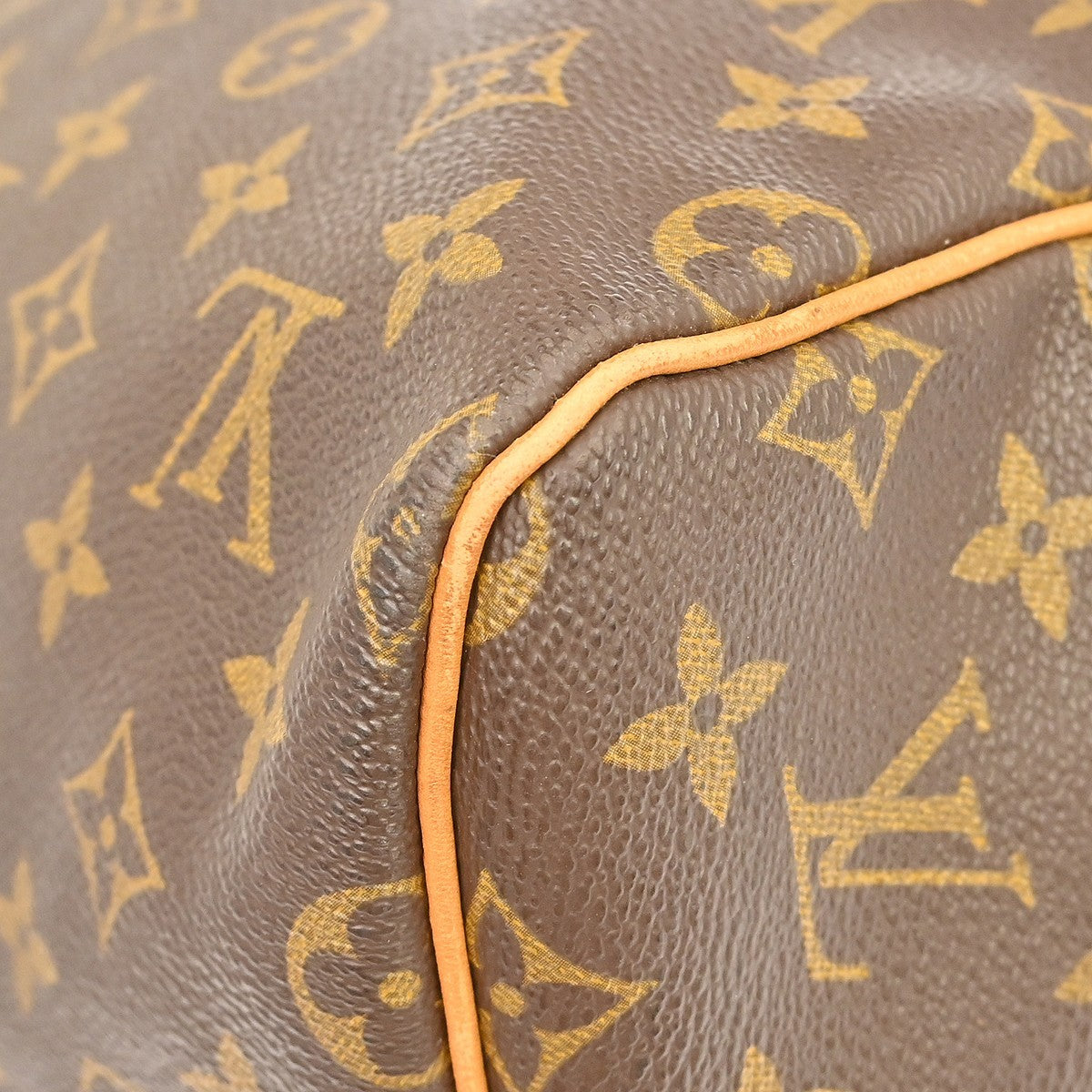 Louis Vuitton Keepall Monogram Canvas Brown Canvas Travel Bag Bag (Pre-Owned)